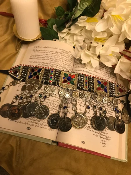 Traditional Choker Afghani Necklace - Afghani Jewelry