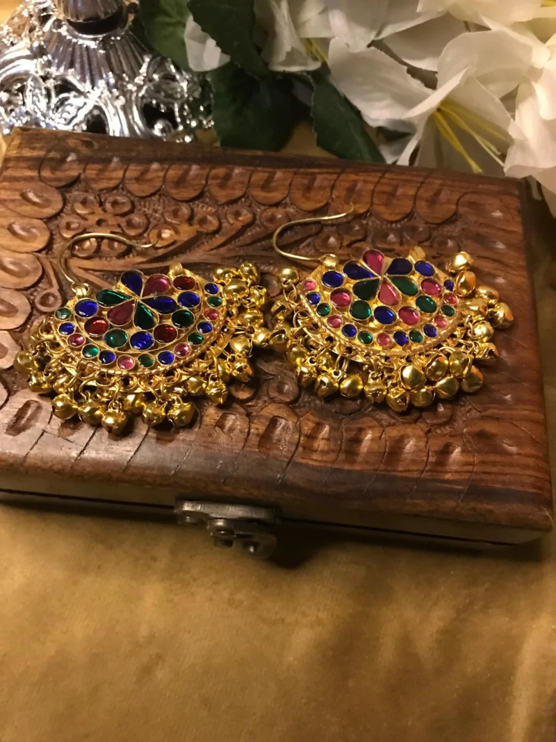 Traditional Gold Bali Earrings (1)