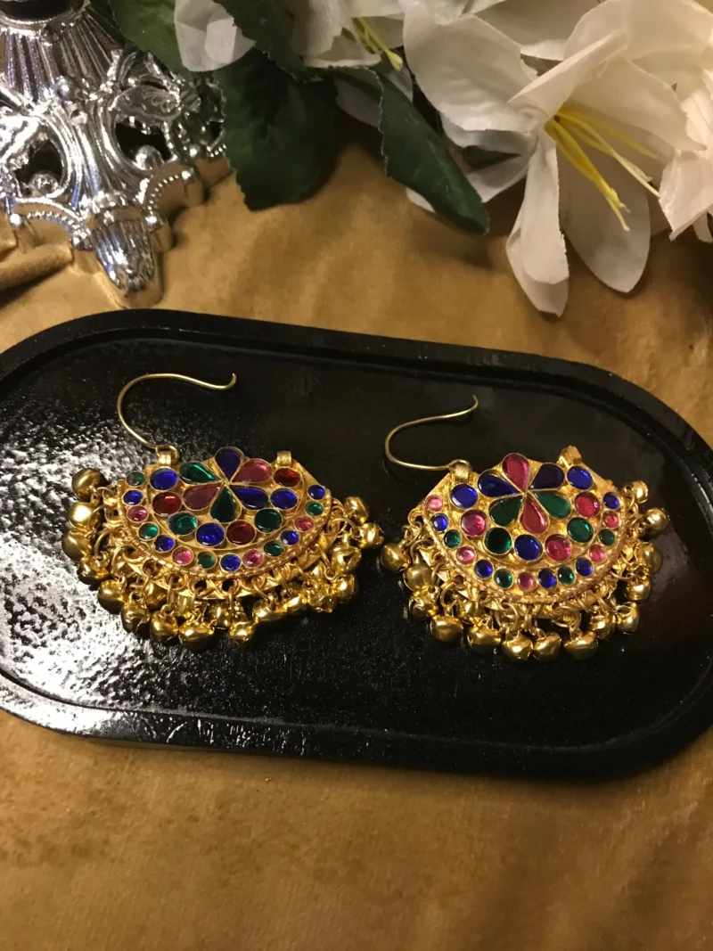 Traditional Gold Bali Earrings (1)
