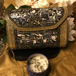 Vintage Metal Clutch Bag