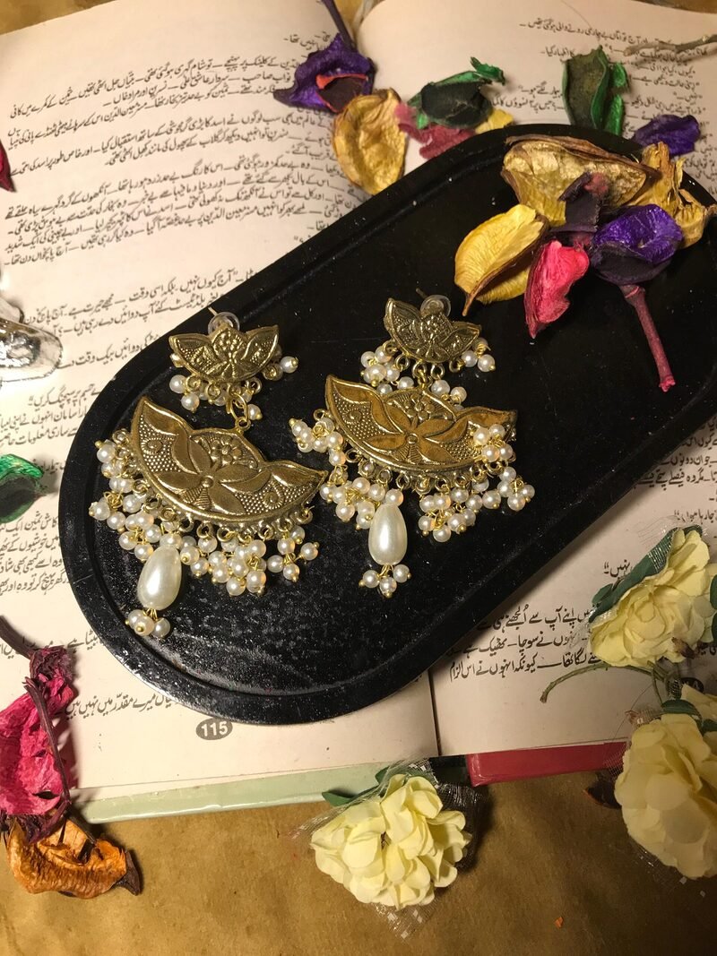 artificial gold earrings