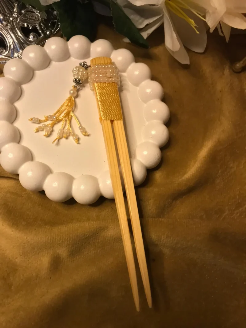 Wooden Chinese Hair Pin Stick