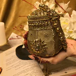 Handmade Metallic Potli Bag