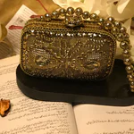 Metal Antique Clutch - Adorable (3)