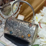 silver metal clutch pakistan