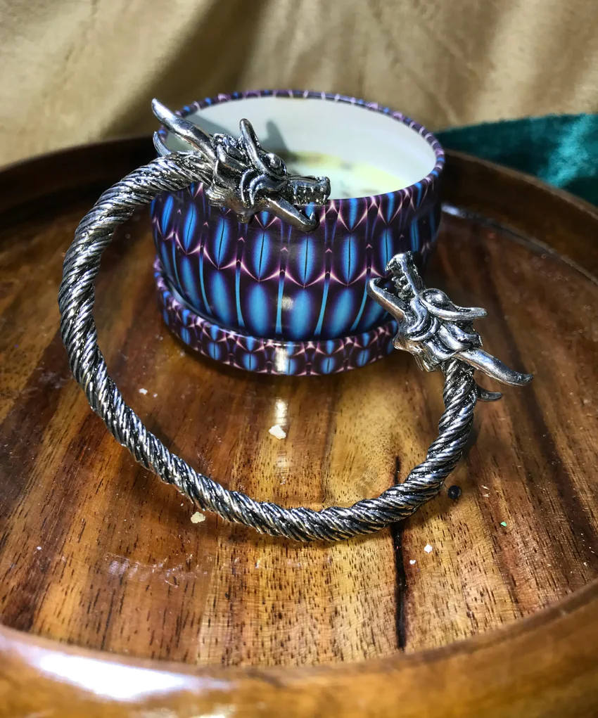 Funky Silver Bracelet For Girls