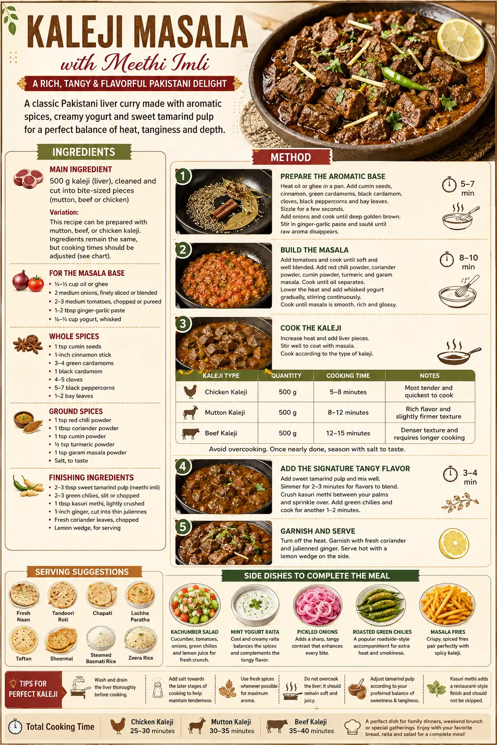 Kaleji Recipe