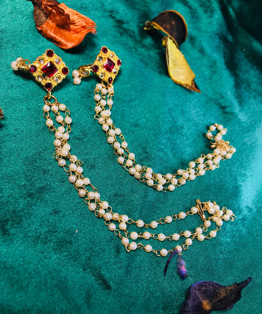 Ear Cuff Earrings Pakistan with Sahara