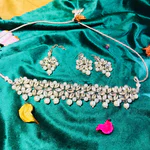 pearl kundan choker set (2)