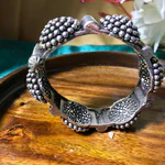 silver kada design for girl