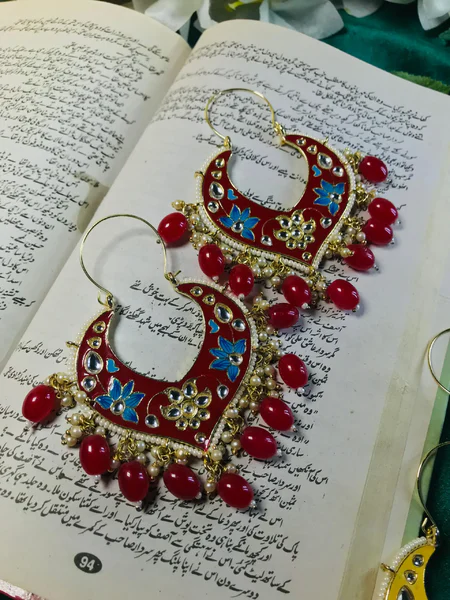 gold hoop earrings