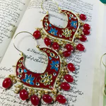 gold hoop earrings