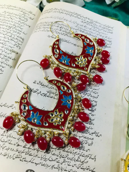 gold hoop earrings