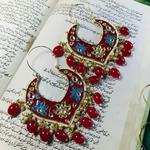 gold hoop earrings