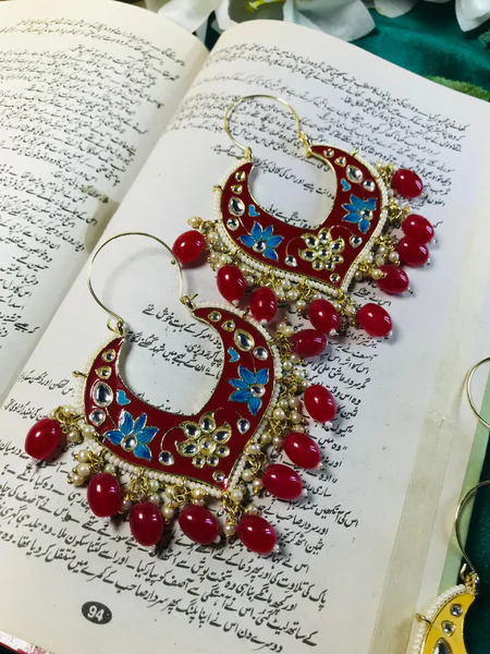 gold hoop earrings