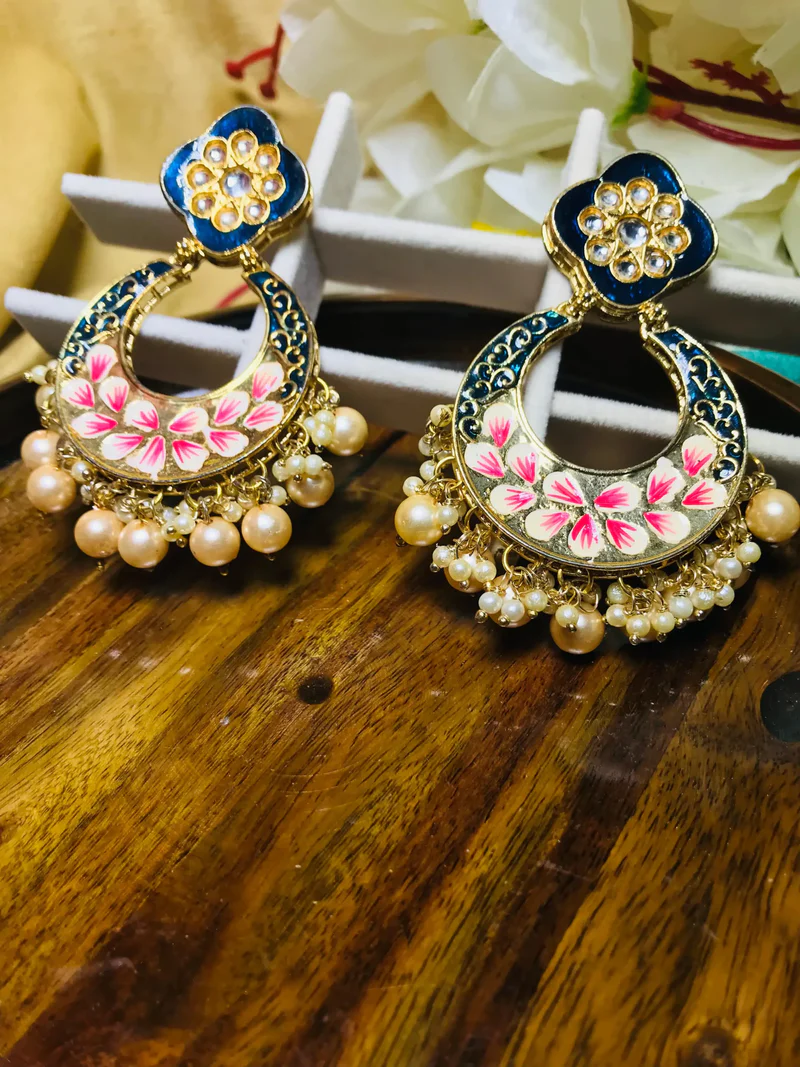 Artificial Kundan Earrings Online