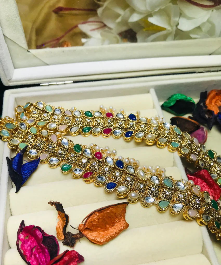 Bridal Kundan Anklet (6)