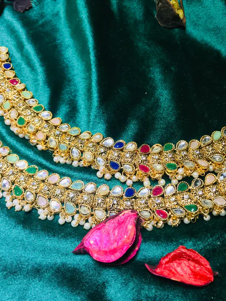 Bridal Kundan Anklet (6)