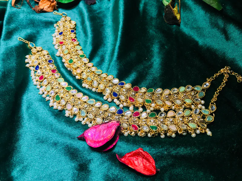 Bridal Kundan Anklet (6)