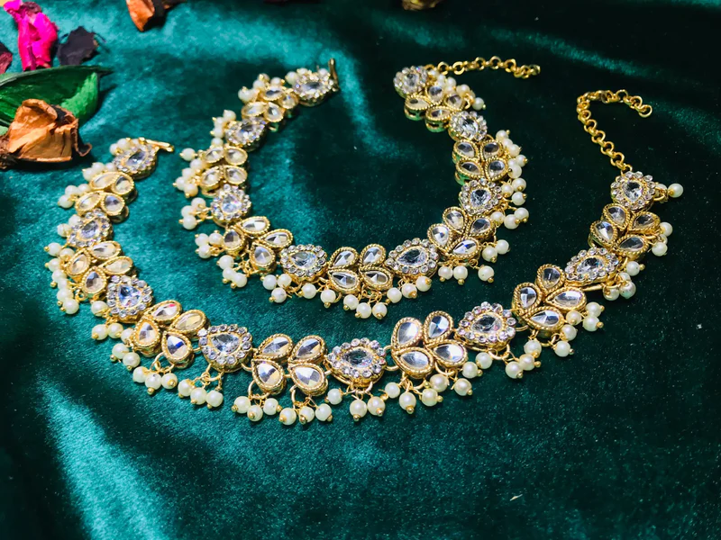 Heavy Kundan Anklet