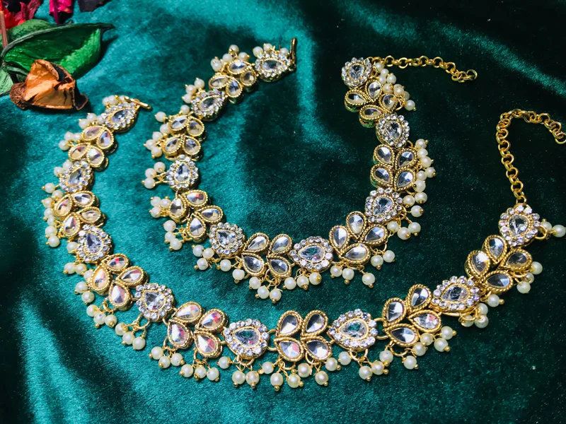 Heavy Kundan Anklet