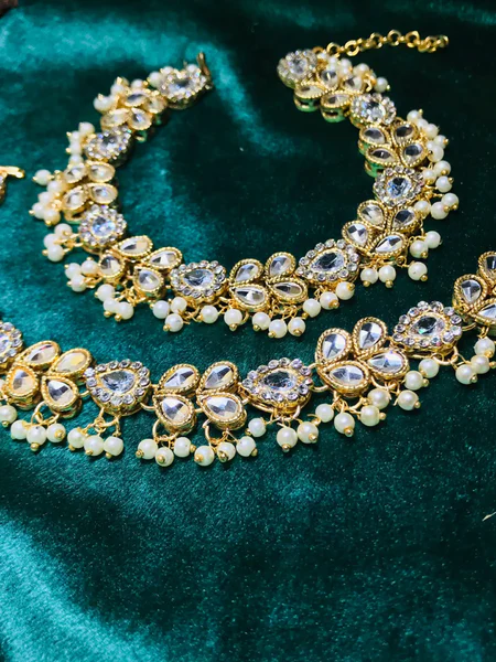Heavy Kundan Anklet