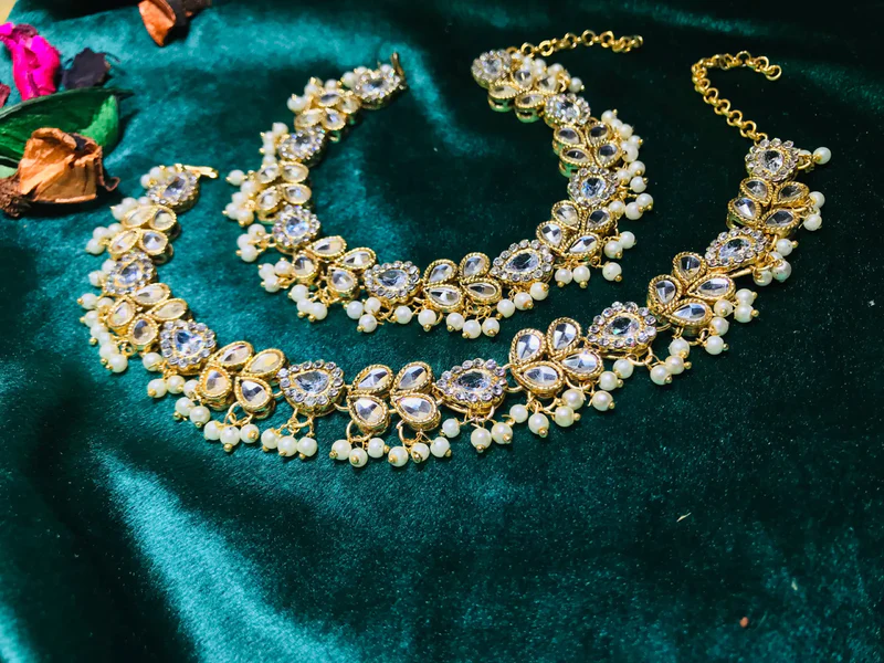 Heavy Kundan Anklet