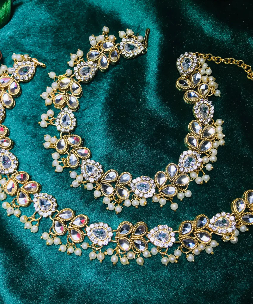 Heavy Kundan Anklet