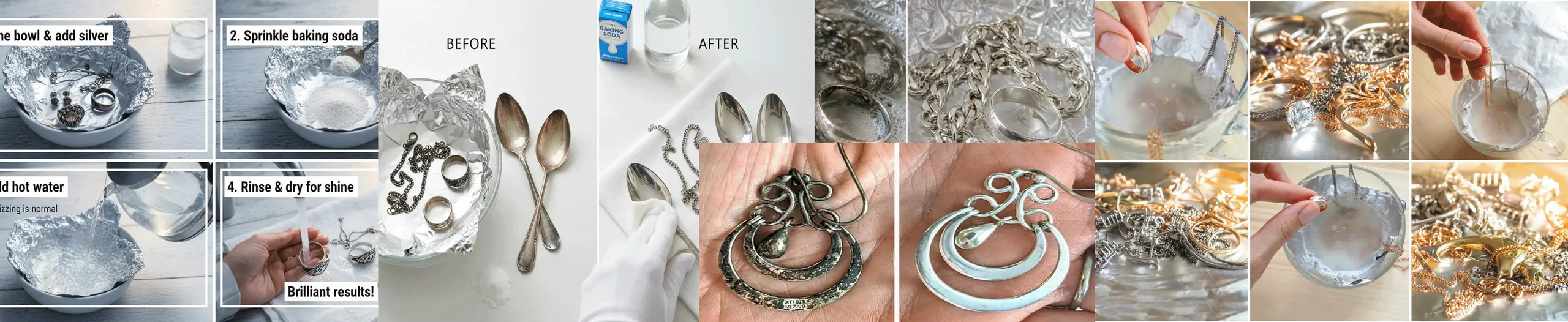 How to Clean Silver Jewelry