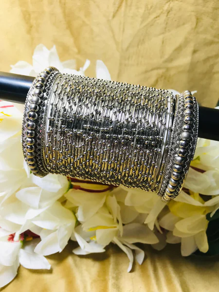 Silver Bangles for Girls